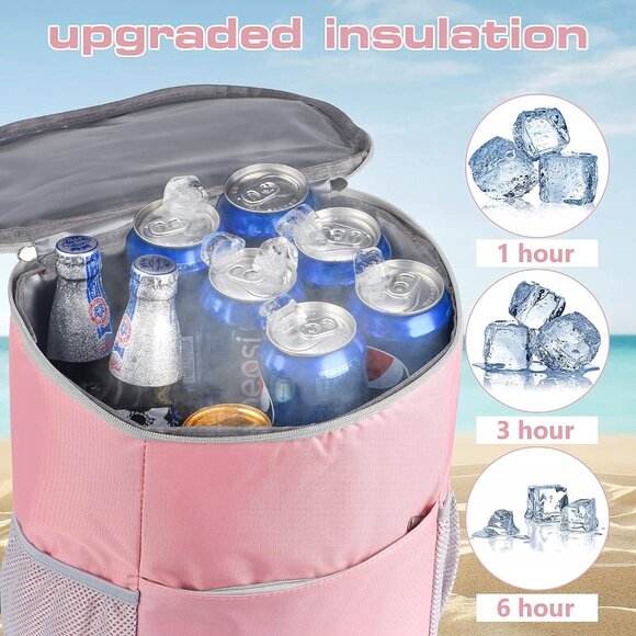 Insulated Cooler Backpack Outdoor - Leak Proof Backpack Cooler 30 Cans, main image 6